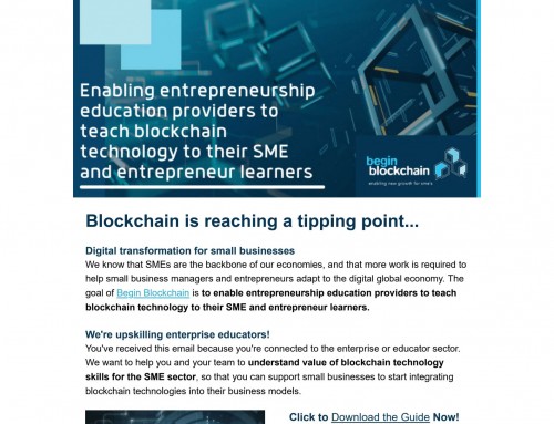 Blockchain for Small Businesses – We’re here to help you BEGIN